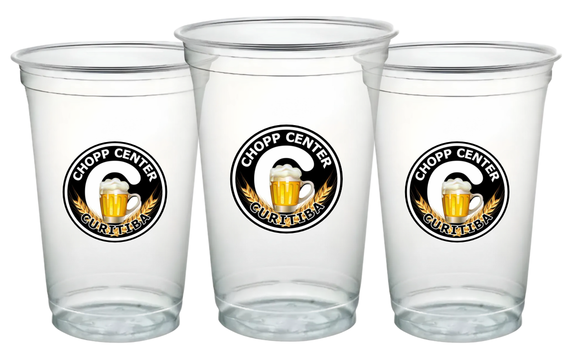 Copos e acessórios para chopp em eventos em Curitiba